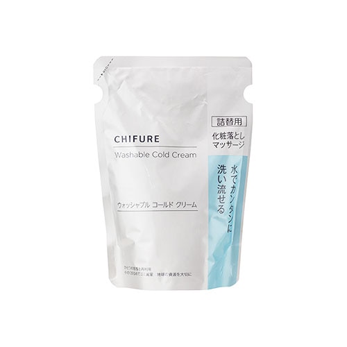 ちふれ化粧品 ウォッシャブル コールド クリーム つめかえ用 (300g) 詰め替え用 クレンジング マッサージ