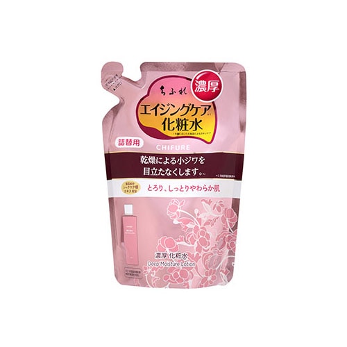 ちふれ化粧品 濃厚 化粧水 つめかえ用 (180mL) 詰め替え用 CHIFURE エイジングケア