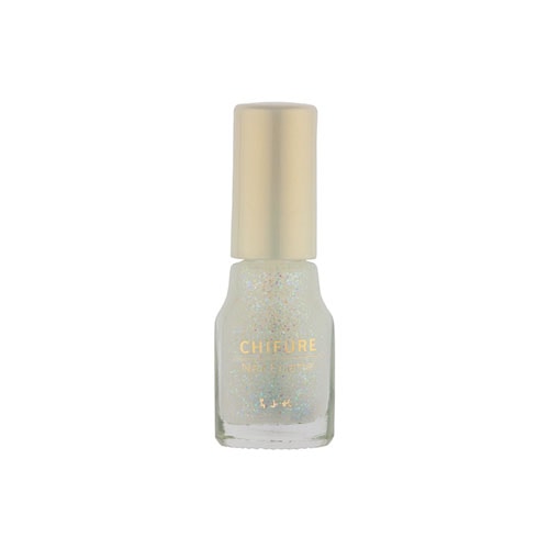 ちふれ化粧品 ネイル エナメル 002 透明ラメ (1個) CHIFURE ネイルカラー マニキュア