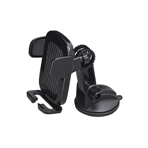 セイワ ワンモーション ホルダー吸盤 ブラック W916 (1個) カーアクセサリー スマホホルダー 車載ホルダー