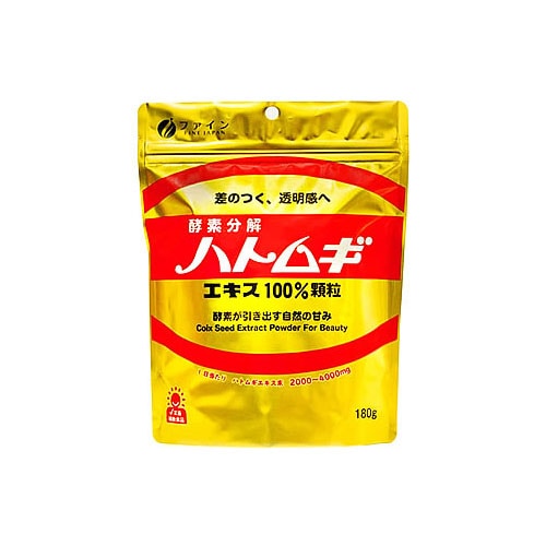 ファイン 酵素分解 ハトムギ エキス100%顆粒 (180g) ハトムギ　※軽減税率対象商品