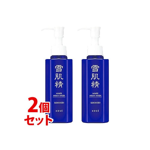 《セット販売》 コーセー 雪肌精 ホワイト ミルキィ ウォッシュ (140mL)×2個セット 洗顔料 SEKKISEI
