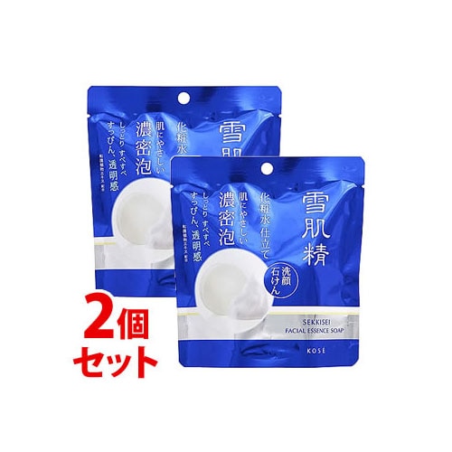 《セット販売》 コーセー 雪肌精 化粧水仕立て 石けん (100g)×2個セット 洗顔石鹸 SEKKISEI