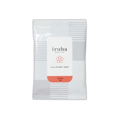 TENGA イロハ INTIMATE SHEET (10枚) トイレに流せるウェットシート iroha