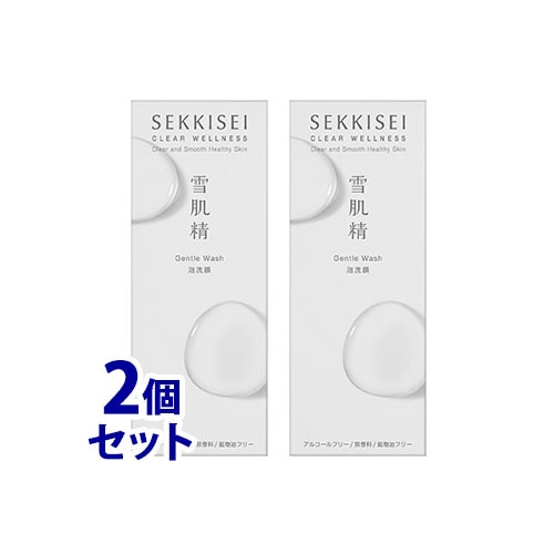 《セット販売》 コーセー 雪肌精 クリアウェルネス ジェントル ウォッシュ (160mL)×2個セット フリータイプ 洗顔 SEKKISEI CLEAR WELLNESS