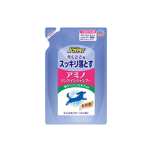 アースペット ジョイペット アミノリンスインシャンプー つめかえ用 (400mL) 詰め替え用 ペット用シャンプー