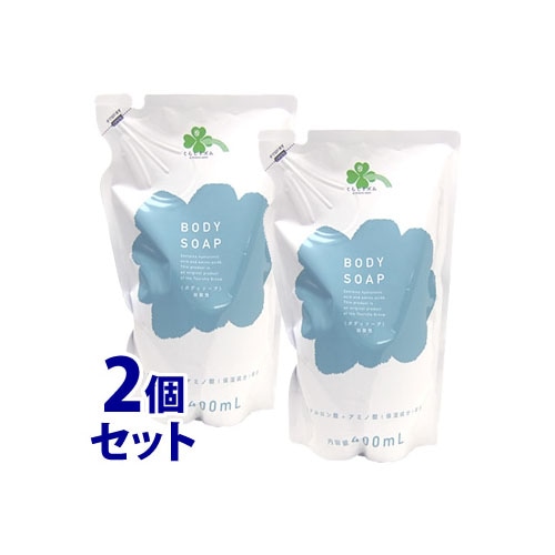 《セット販売》 くらしリズム ボディソープ 弱酸性 つめかえ用 (400mL)×2個セット 詰め替え用 ボディシャンプー