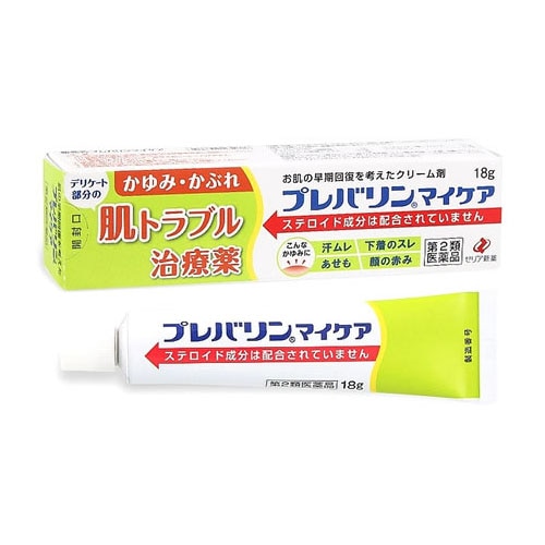 【第2類医薬品】ゼリア新薬 プレバリンマイケア (18g) デリケート部分のかぶれ 肌トラブル治療薬 【セルフメディケーション税制対象商品】