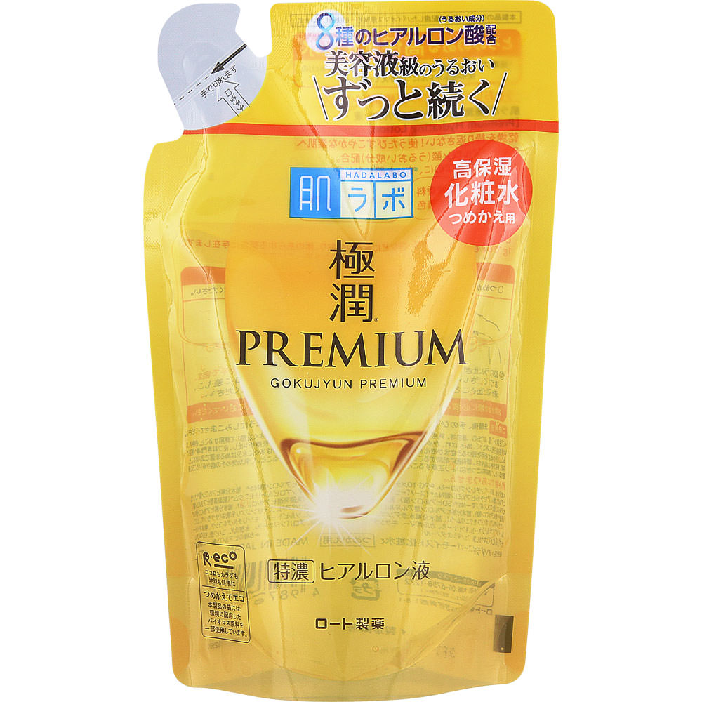 ロート製薬 肌ラボ 極潤プレミアム ヒアルロン液 つめかえ用 (170mL) 詰め替え用 保湿化粧水