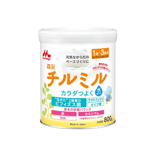 森永乳業 チルミル 大缶 (800g) 1歳~3歳 粉ミルク 乳児用調整粉乳 ※軽減税率対象商品