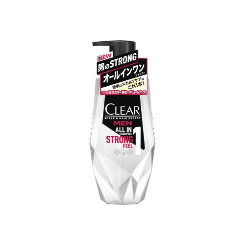 ユニリーバ クリアフォーメン オールインワンシャンプー ポンプ (350g) 男性用 メンズシャンプー CLEAR for men