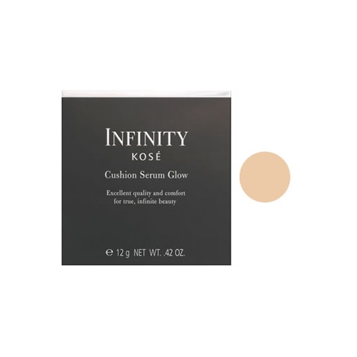 コーセー インフィニティ クッション セラム グロウ レフィル OC-415 オークル (12g) SPF40 PA+++ ファンデーション INFINITY
