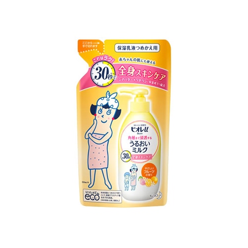花王 ビオレu 角層まで浸透する うるおいミルク フルーツの香り つめかえ用 (250mL) 詰め替え用
