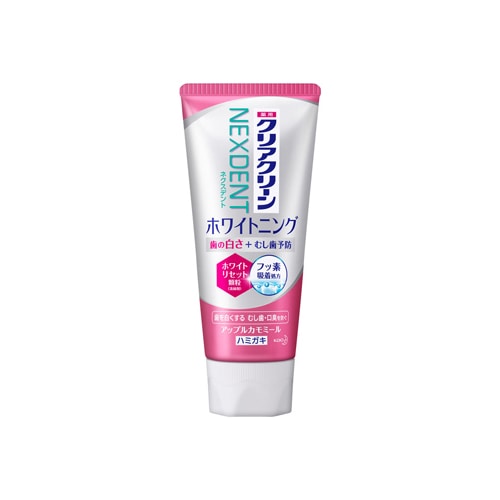 花王 クリアクリーン NEXDENT ネクスデント ホワイトニング アップルカモミール (120g) 薬用歯みがき 【医薬部外品】