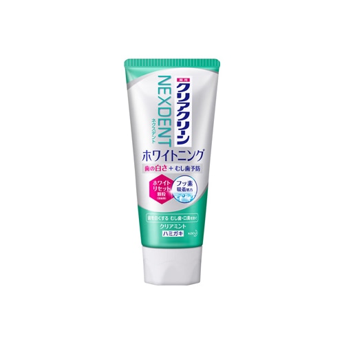 花王 クリアクリーン NEXDENT ネクスデント ホワイトニング クリアミント (120g) 薬用歯みがき 【医薬部外品】