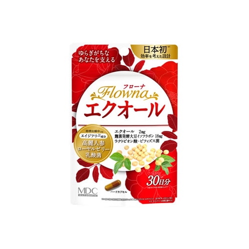 メタボリック フローナ エクオール 30日分 (30カプセル) 美容サプリメント ※軽減税率対象商品