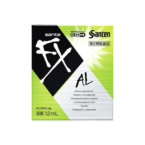 【第2類医薬品】参天製薬 サンテFX AL (12mL) アレルギー用 点眼薬 【セルフメディケーション税制対象商品】