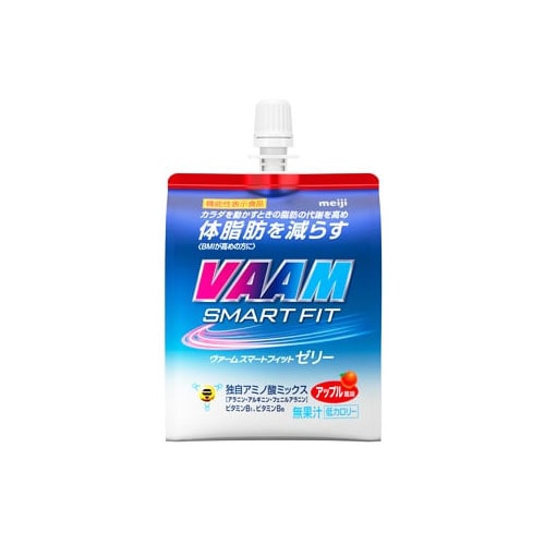 明治 VAAM ヴァーム スマートフィットゼリー アップル風味 (180g) 機能性表示食品 ※軽減税率対象商品