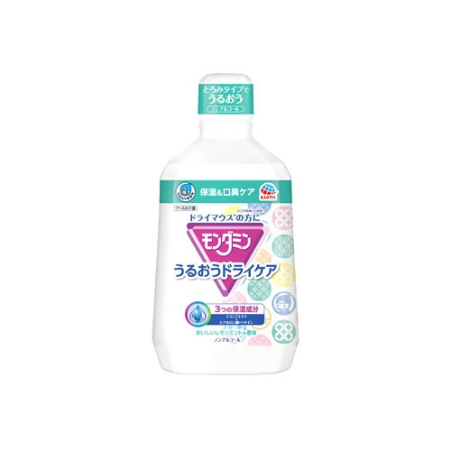 アース製薬 ヘルパータスケ モンダミン うるおうドライケア (1080mL) 介護用 オーラルケア