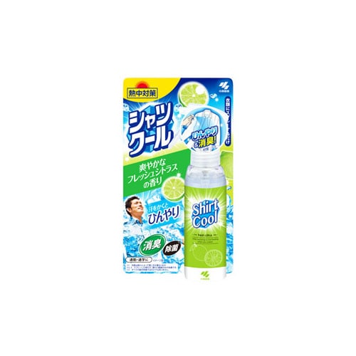 小林製薬 熱中対策 シャツクール 爽やかなフレッシュシトラスの香り (100mL) 冷却スプレー
