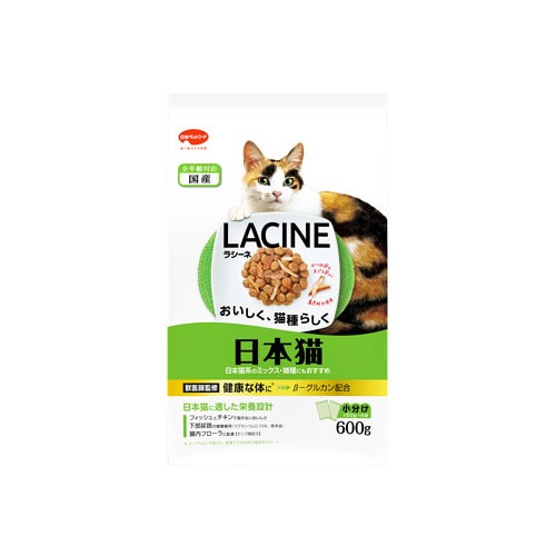 日本ペットフード ラシーネ 日本猫 (600g) キャットフード LACINE