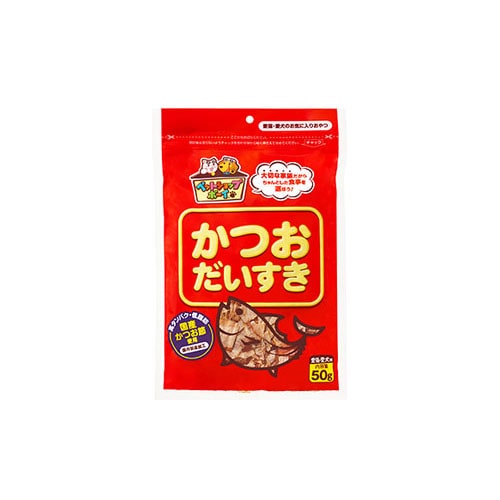 マルトモ ペットショップボーイ かつおだいすき (50g) 犬用 猫用 おやつ ふりかけ
