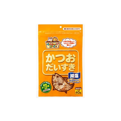 マルトモ ペットショップボーイ 減塩 かつおだいすき (40g) 犬用 猫用 おやつ ふりかけ