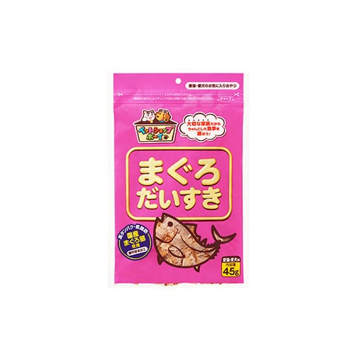 マルトモ ペットショップボーイ まぐろだいすき (45g) 犬用 猫用 おやつ ふりかけ