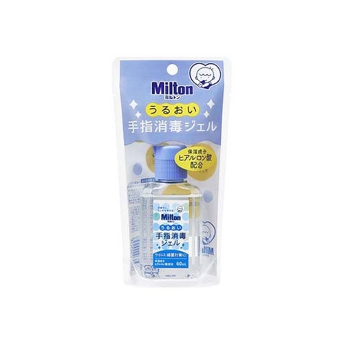 杏林製薬 ミルトン うるおい手指消毒ジェル ホルダーなし (60mL) 薬用ハンドジェル 【指定医薬部外品】