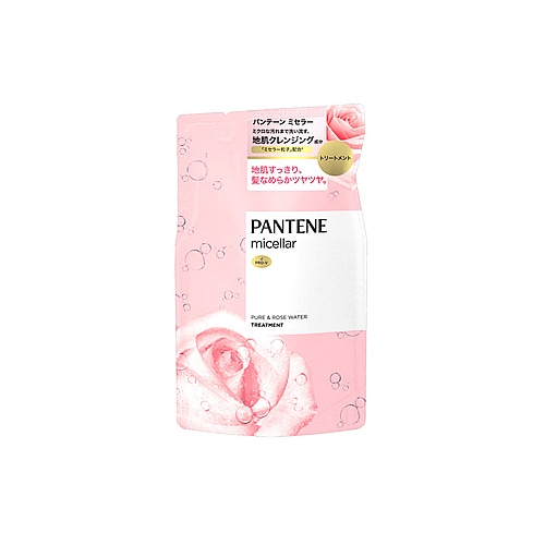 P&G パンテーン プロブイ ミセラー ピュア&ローズウォーター トリートメント つめかえ用 (350g) 詰め替え用 洗い流すトリートメント 【P&G】