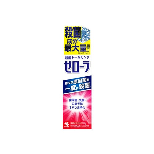 小林製薬 ゼローラ (90g) 薬用ハミガキ 歯周病 虫歯 口臭予防 【医薬部外品】
