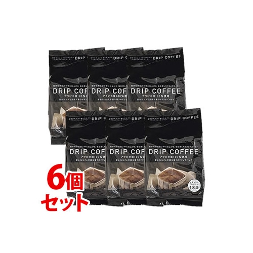 《セット販売》　※ツルハグループ限定※　ドリップコーヒー (108g)×6個セット レギュラーコーヒー　※軽減税率対象商品