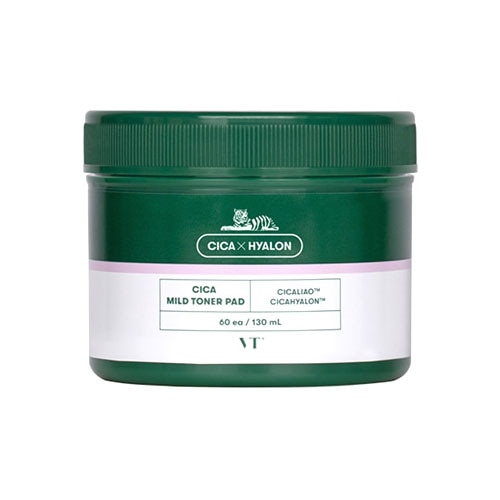 VT CICA マイルドトナーパッド (60枚入) シカ 角質ケア ふき取り化粧水