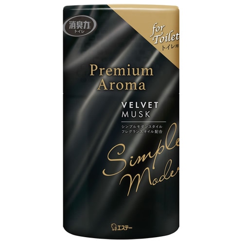 エステー トイレの消臭力 プレミアムアロマ ベルベットムスク (400mL) Premium Aroma 消臭・芳香剤