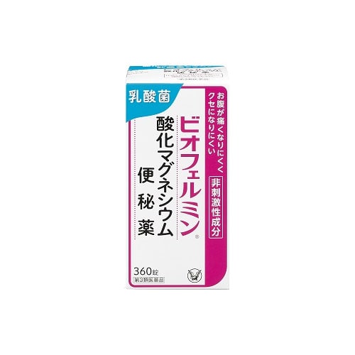 【第3類医薬品】大正製薬 ビオフェルミン 酸化マグネシウム便秘薬 (360錠) 乳酸菌