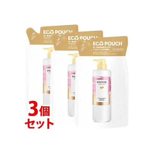 《セット販売》 P&G パンテーン エフォートレス グッドモーニングスムース トリートメント つめかえ用 (350g)×3個セット 詰め替え用 【P&G】