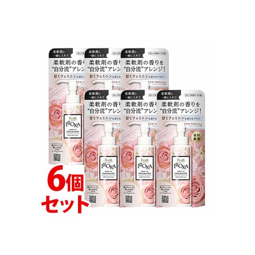 《セット販売》 花王 フレア フレグランス イロカ メイクアップフレグランス フェムバニラの香り (90mL)×6個セット 衣料用香りづけ剤 IROKA