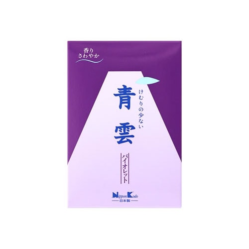日本香堂 青雲 バイオレット 徳用大型バラ詰 (275g) 線香