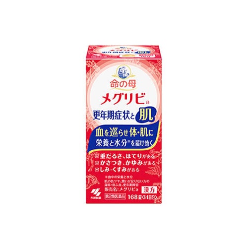 【第2類医薬品】小林製薬 命の母 メグリビa (168錠) 漢方製剤 更年期障害