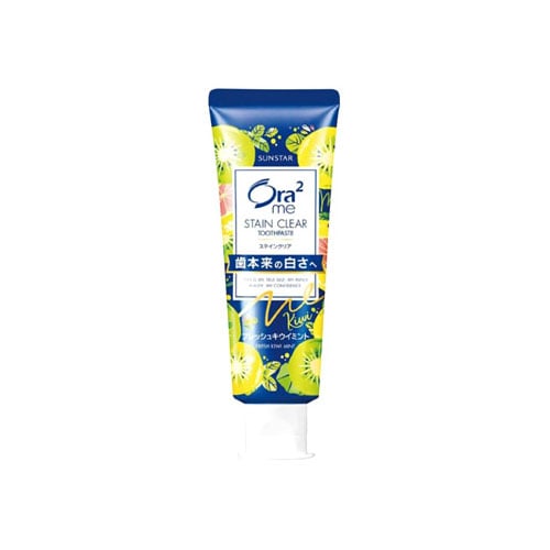 サンスター オーラツーミー ステインクリア ペースト フレッシュキウイミント (130g) Ora2 me ハミガキ 歯磨き粉　【医薬部外品】