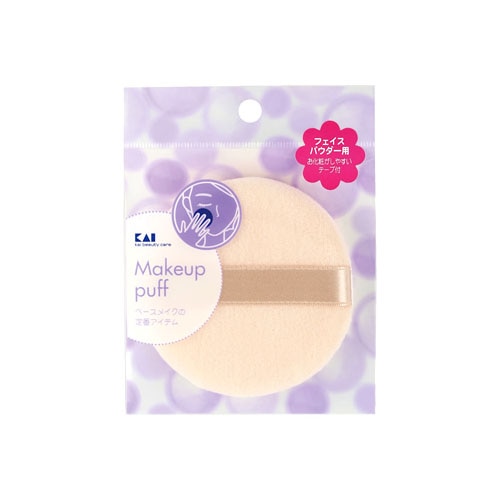 貝印 フェイスパウダー用パフ スタンダード HL0351 (1個) メイクパフ