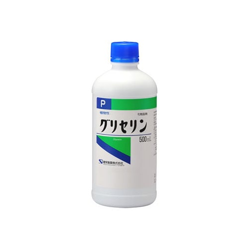 健栄薬品 グリセリンP「ケンエー」 (500mL) 植物性 化粧品用 グリセリン