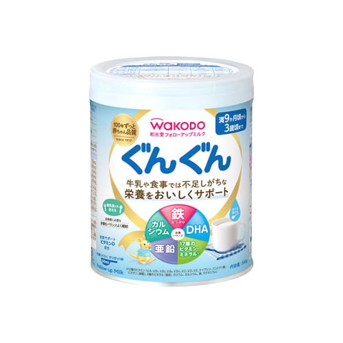 和光堂 フォローアップミルク ぐんぐん 満9か月頃から3歳頃まで (300g) 調製粉乳　※軽減税率対象商品