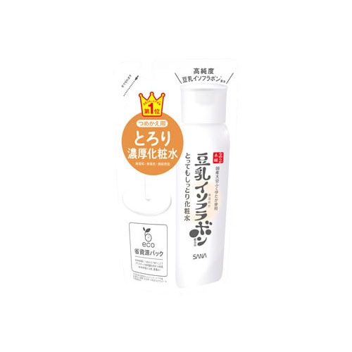 ノエビア サナ なめらか本舗 とってもしっとり化粧水 NC つめかえ用 (180mL) 詰め替え用 保湿化粧水 ローション 豆乳イソフラボン配合