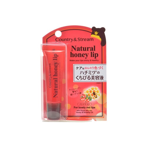 井田ラボラトリーズ カントリー&ストリーム ハニーフルリップ R (10g) ハチミツ配合 リップクリーム 唇用美容液 ノンシリコン