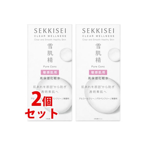 《セット販売》 コーセー 雪肌精 クリアウェルネス ピュア コンク SS (125mL)×2個セット 敏感肌用 化粧水 SEKKISEI