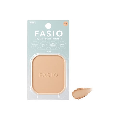 コーセー ファシオ エアリーステイ パウダーファンデーション 410 オークル レフィル (10g) SPF35 PA+++ 無香料 FASIO