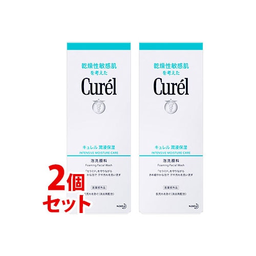 《セット販売》 花王 キュレル 潤浸保湿 泡洗顔料 本体 (150mL)×2個セット curel 【医薬部外品】