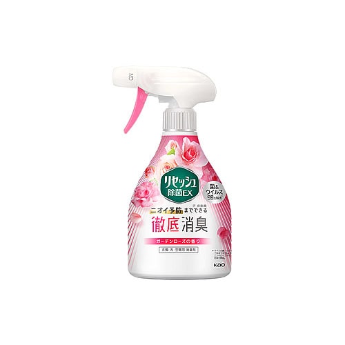 花王 リセッシュ 除菌EX ガーデンローズの香り 本体 (370mL) 衣類・布製品・空間用消臭剤