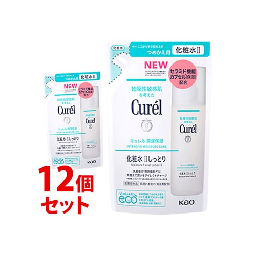 花王 キュレル 潤浸保湿 化粧水 II 2 しっとり つめかえ用 (130mL